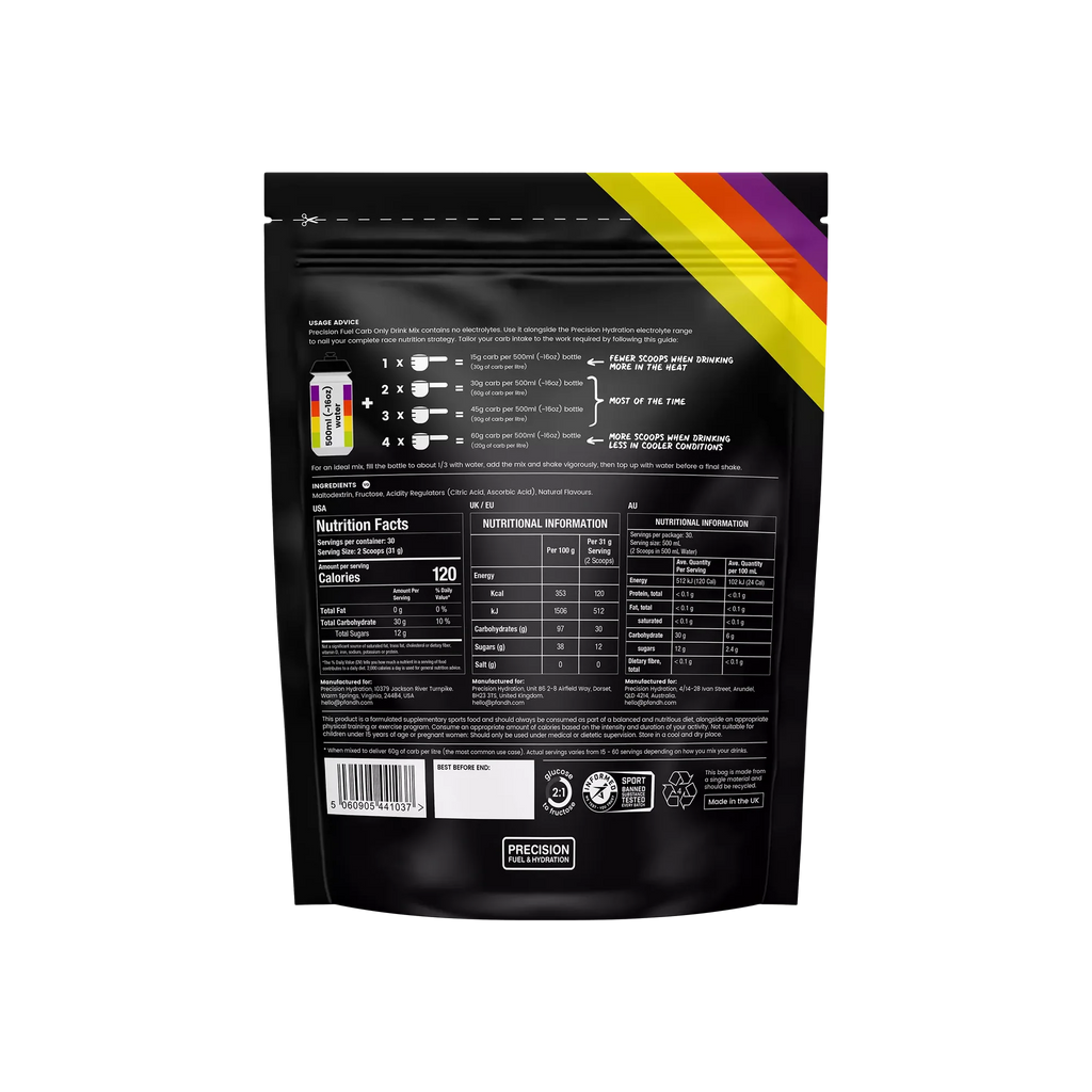 Precision Fuel Carb Only Drink Mix 930g